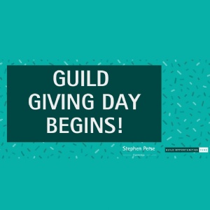 Guild Giving Day Begins!